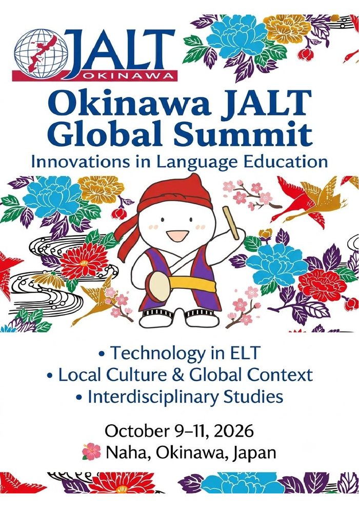 Okinawa JALT Global Summit 2026 booklet cover