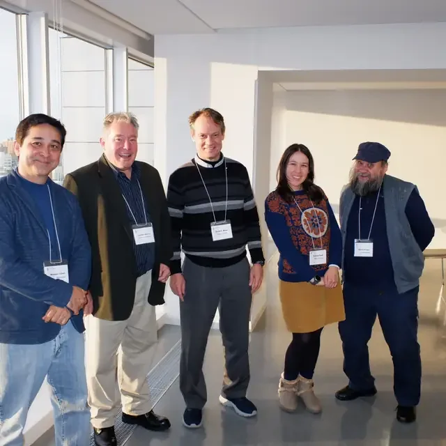 Attendees at a past conference
